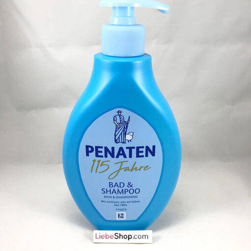 Tắm gội Penaten Bad & Shampoo cho trẻ sơ sinh và trẻ em, 400ml
