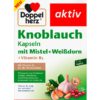 Viên tỏi Doppelherz Knoblauch mit Misteln + Weißdorn, 480 viên