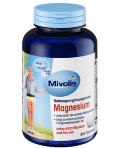 Viên uống bổ sung magie Mivolis Magnesium, 300 viên