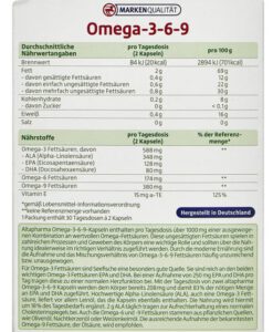 Viên uống bổ sung Omega 3-6-9 altapharma, 60 viên