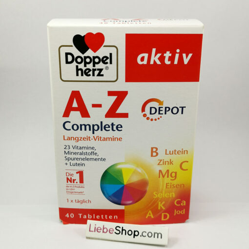 Vitamin tổng hợp Doppelherz A-Z Depot Complete, 40 viên