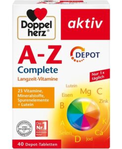 Vitamin tổng hợp Doppelherz A-Z Depot Complete, 40 viên