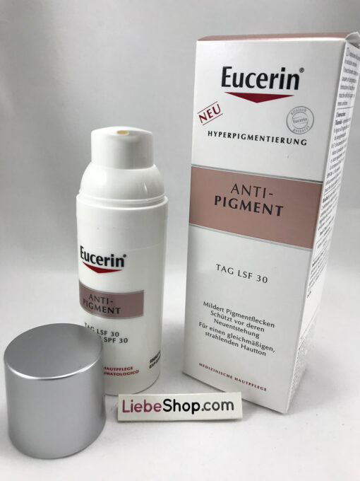 Kem dưỡng da Eucerin Anti-Pigment TAG LFS30 ban ngày - mờ thâm nám, sáng mịn da, 50ml