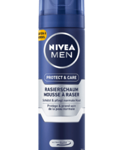 Bọt cạo râu NIVEA MEN Rasierschaum Protect & Care cho da thường, 200 ml