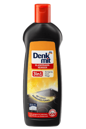 Dung dịch vệ sinh bếp từ Denkmit Glaskeramikreiniger 3in1, 300 ml