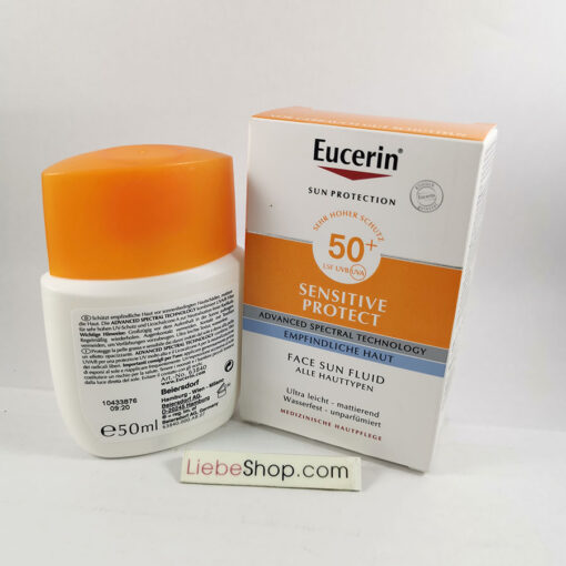 Kem chống nắng Eucerin Sensitive Protect Face Sun Fluid LSF 50+, 50ml