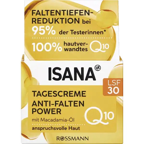 Kem dưỡng da ISANA Q10 Anti-Falten Tagescreme LSF 30 ban ngày, 50ml