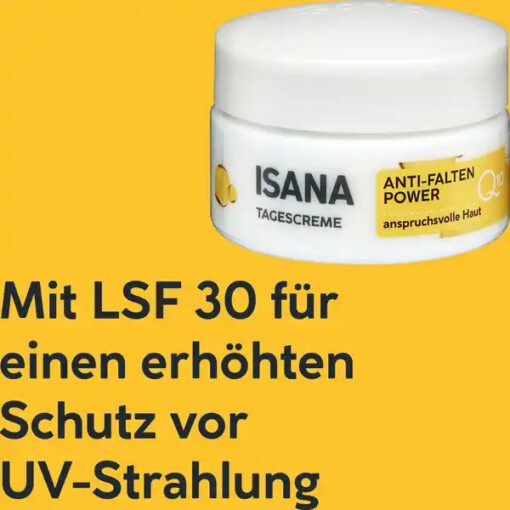 Kem dưỡng da ISANA Q10 Anti-Falten Tagescreme LSF 30 ban ngày, 50ml