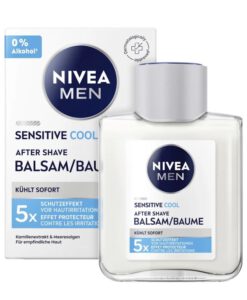 NIVEA MEN After Shave Balsam Sensitive Cool cho da nhạy cảm, 100 ml