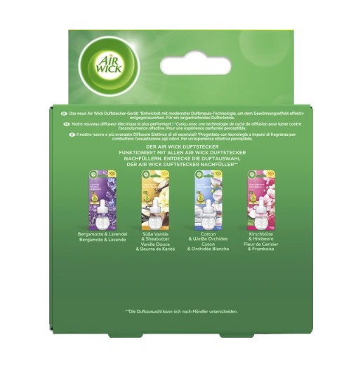 Ổ cắm điện tinh dầu AirWick làm thơm phòng, mát không khí, 1 chiếc Ổ cắm điện tinh dầu AirWick làm thơm phòng, mát không khí, 1 chiếc