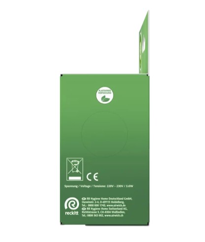 Ổ cắm điện tinh dầu AirWick làm thơm phòng, mát không khí, 1 chiếc Ổ cắm điện tinh dầu AirWick làm thơm phòng, mát không khí, 1 chiếc