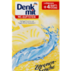 Viên thả bồn cầu Denkmit WC Duftstein Zitronen-Frische hương chanh, 4 viên
