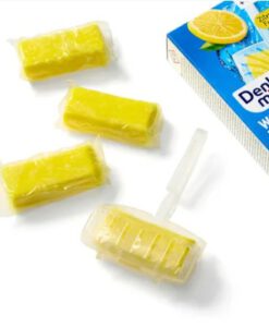 Viên thả bồn cầu Denkmit WC Duftstein Zitronen-Frische hương chanh, 4 viên