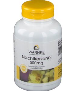 Viên uống tinh dầu hoa anh thảo Warnke Nachtkerzenol 500mg, 250 viên