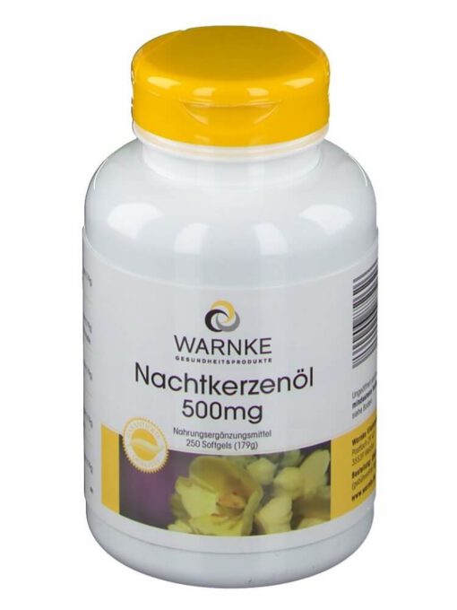 Viên uống tinh dầu hoa anh thảo Warnke Nachtkerzenol 500mg, 250 viên