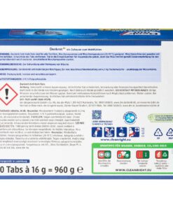 Viên vệ sinh, tẩy lồng máy giặt Denkmit Anti-Kalk Tabs, 60 viên