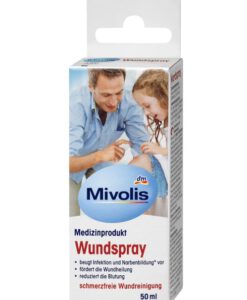 Dung dịch xịt vết thương Mivolis Wundspray, 50 ml