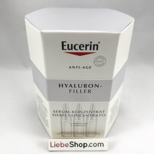 Tinh chất Eucerin Hyaluron Filler Serum-Konzentrat chống lão hóa, giảm nhăn, 6x5ml