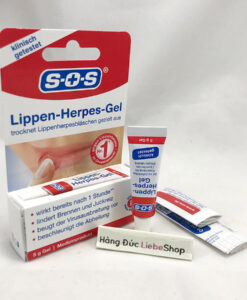 Gel trị herpes mụn rộp môi SOS Lippenherpes Gel, 5 g