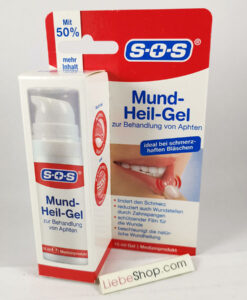 Gel trị nhiệt miệng siêu tốc SOS Mund-Heil-Gel, 15 ml