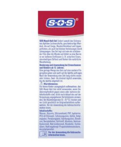 Gel trị nhiệt miệng siêu tốc SOS Mund-Heil-Gel, 15 ml