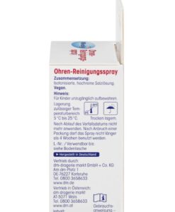 Xịt làm sạch tai Mivolis Ohren Reinigungs Spray, 20ml