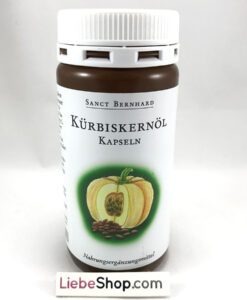 Viên uống Sanct Bernhard Kurbiskernol Kapseln hỗ trợ tuyến tiền liệt và bàng quang, 150 viên