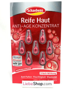Viên nang Schaebens Reife Haut Anti-Age Konzentrat chống lão hóa, giảm nếp nhăn, 7 viên