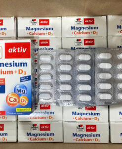 Viên uống Doppelherz Magnesium + Calcium + D3 Tabletten, 40 viên