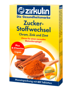 Viên uống ổn định đường huyết Zirkulin Zucker Stoffwechsel, 60 viên