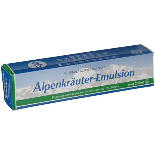 Cao xoa bóp thảo dược Lacure Alpenkrauter-Emulsion, 200ml