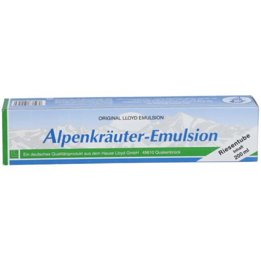 Kem xoa bóp thảo dược Lloyd Alpenkrauter-Emulsion, 200ml