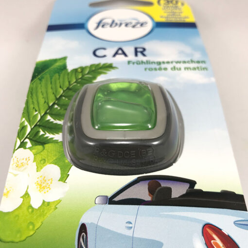 Nước hoa khử mùi xe hơi Febreze CAR Frühlingserwachen hương hoa cỏ mùa xuân, 2ml