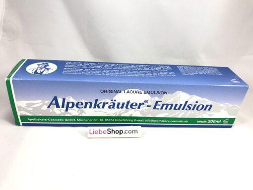 Cao xoa bóp thảo dược Lacure Alpenkrauter-Emulsion, 200ml