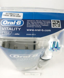 Bàn chải đánh răng điện Oral-B Vitality 100 Cross Action Black, 1 chiếc