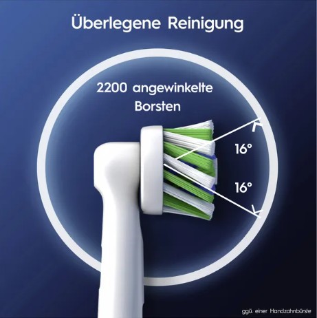 Đầu bàn răng điện Oral-B Cross Action, 4 chiếc Đầu bàn răng điện Oral-B Cross Action, 4 chiếc