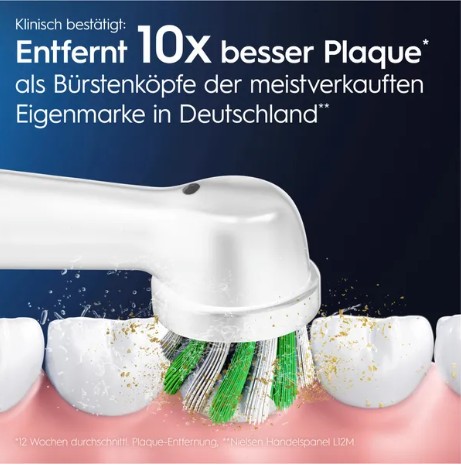 Đầu bàn răng điện Oral-B Cross Action, 4 chiếc Đầu bàn răng điện Oral-B Cross Action, 4 chiếc
