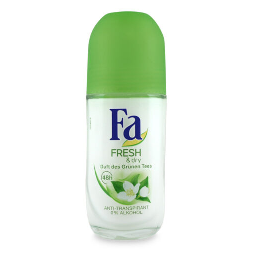 Lăn khử mùi Fa Fresh & Dry trà xanh, 50 ml