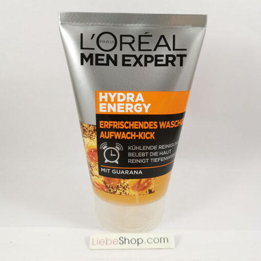 Sữa rửa mặt cho nam Loreal Men Expert Hydra Energy Aufwach-Kick, 100 ml