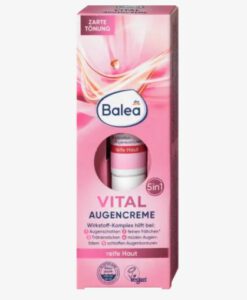 Kem dưỡng da vùng mắt Balea Vital Augencreme 5in1, 15 ml