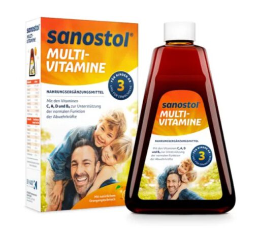 Vitamin tổng hợp Sanostol số 3 cho trẻ từ 3 tuổi, 230ml