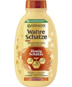 Dầu gội GARNIER Wahre Schätze Honig mật ong phục hồi tóc hư tổn, gãy rụng, 250ml