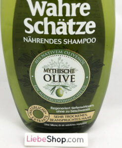 Dầu gội GARNIER Wahre Schätze Mythische Olive cho tóc khô và hư tổn, 300ml