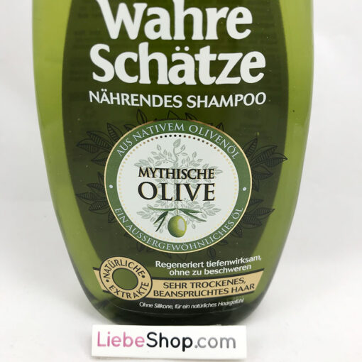 Dầu gội GARNIER Wahre Schätze Mythische Olive cho tóc khô và hư tổn, 300ml