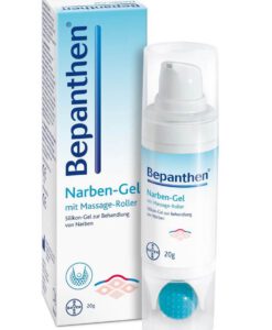 Gel trị sẹo Bepanthen Narbengel với con lăn massage, 20g