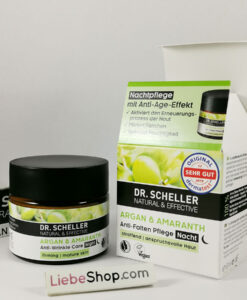 Kem dưỡng da đêm Dr. Scheller ARGAN & AMARANTH Anti-Falten NACHT chống lão hóa, giảm nhăn, 50ml