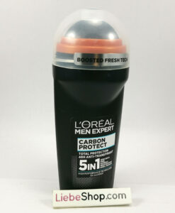 Lăn khử mùi Loreal Men Expert Carbon Protect 4in1, 50ml