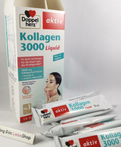 Doppelherz Kollagen 3000 Liquid bổ sung collagen dạng nước, 10ml x 14 gói