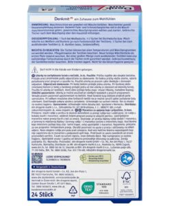 Miếng giặt chống phai, hút màu quần áo Denkmit Farb- & Schmutzfangtucher, 24 miếng