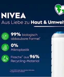 Tắm gội nam NIVEA MEN Sensitive, 250 ml